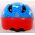 Paw Patrol Jongens Fietshelm - Blauw Rood - 51-55 cm