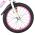 Volare Lily Kinderfiets - Meisjes - 18 inch - Wit Roze Paars - Twee handremmen