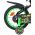 Volare Strike Kinderfiets - Jongens - 14 inch - Groen - Twee handremmen
