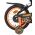 Volare Strike Kinderfiets - Jongens - 14 inch - Oranje - Twee handremmen