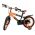 Volare Strike Kinderfiets - Jongens - 14 inch - Oranje - Twee handremmen