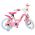 Magic Royals Kinderfiets - Meisjes - 14 inch - Roze - Twee handremmen