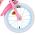 Magic Royals Kinderfiets - Meisjes - 14 inch - Roze - Twee handremmen