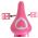 Magic Royals Kinderfiets - Meisjes - 14 inch - Roze - Twee handremmen