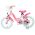 Magic Royals Kinderfiets - Meisjes - 14 inch - Roze - Twee handremmen