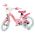 Magic Royals Kinderfiets - Meisjes - 14 inch - Roze - Twee handremmen