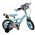 Bluey Kinderfiets - Jongens - Mag Wheels - 12 inch - Lichtblauw