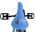 Bluey Kinderfiets - Jongens - Mag Wheels - 12 inch - Lichtblauw