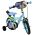 Bluey Kinderfiets - Jongens - Mag Wheels - 12 inch - Lichtblauw