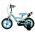 Bluey Kinderfiets - Jongens - Mag Wheels - 12 inch - Lichtblauw