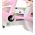 Koala Kinderfiets - Meisjes - 12 inch - Roze - Twee Handremmen
