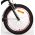Volare Miracle Cruiser Kinderfiets - Meisjes - 18 inch - Mat Zwart - Prime Collection