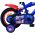 Turbo Crew Kinderfiets - Jongens - 12 inch - Blauw Rood - Twee handremmen