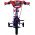 Turbo Crew Kinderfiets - Jongens - 12 inch - Blauw Rood - Twee handremmen