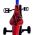 Turbo Crew Kinderfiets - Jongens - 16 inch - Blauw Rood - Twee handremmen