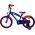 Turbo Crew Kinderfiets - Jongens - 16 inch - Blauw Rood - Twee handremmen