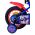 Turbo Crew Kinderfiets - Jongens - 12 inch - Blauw Rood