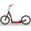Volare Step - Jongens en Meisjes - 16 inch - Zwart/Rood