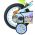 Bluey Kinderfiets - Uni - 12 inch - Lichtblauw - Twee handremmen