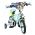 Bluey Kinderfiets - Uni - 12 inch - Lichtblauw - Twee handremmen