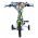 Bluey Kinderfiets - Uni - 12 inch - Lichtblauw - Twee handremmen