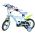 Bluey Kinderfiets - Uni - 12 inch - Lichtblauw - Twee handremmen