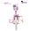 Volare Olivia Kinderfiets - Meisjes - 12 inch - Roze