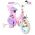 Volare Olivia Kinderfiets - Meisjes - 12 inch - Roze - Twee handremmen