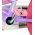 Volare Unicorn Kinderfiets - Meisjes - 16 inch - Paars - Twee Handremmen