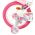 Volare Unicorn Kinderfiets - Meisjes - 16 inch - Wit - Twee Handremmen