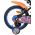 Hot Wheels Kinderfiets - Jongens - 16 inch - Zwart Oranje Blauw - Twee Handremmen