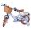Volare Ashley Kinderfiets - Meisjes - 12 inch - Pastel Blauw - Twee handremmen