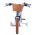 Volare Ashley Kinderfiets - Meisjes - 14 inch - Pastel Blauw - Twee Handremmen