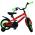 Volare Rocky Kinderfiets - Jongens - 12 inch - Rood - Twee handremmen