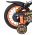 Volare Strike Kinderfiets - Jongens - 12 inch - Oranje - Twee Handremmen