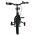 Volare Black Cruiser Kinderfiets - Jongens - 14 inch - Zwart - 95% afgemonteerd