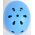 Volare Fietshelm - Kids - Blauw - 45-51 cm