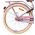 Volare Excellent Kinderfiets - Meisjes - 24 inch - Mat Roze- Shimano Nexus 3 versnellingen