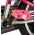 Volare Chrome Kinderfiets - Meisjes - 16 inch - Roze Groen - Twee Handremmen