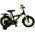 Volare Thombike Kinderfiets - Jongens - 12 inch - Zwart Groen