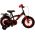 Volare Thombike Kinderfiets - Jongens - 12 inch - Zwart Rood