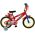 Paw Patrol Kinderfiets - Jongens - 14 inch - Rood - Twee handremmen