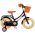 Volare Excellent Kinderfiets - Meisjes - 12 inch - Zwart