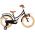 Volare Excellent Kinderfiets - Meisjes - 18 inch - Zwart - 95% afgemonteerd