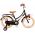Volare Excellent Kinderfiets - Meisjes - 16 inch - Zwart - 95% afgemonteerd