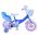Disney Frozen Kinderfiets - Meisjes - 12 inch - Blauw