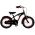 Volare Miracle Cruiser Kinderfiets - Jongens - 14 inch - Mat Zwart - Prime Collection