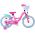 Barbie Kinderfiets - Meisjes - 16 inch - Roze - Twee handremmen