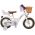 Volare Blossom Kinderfiets - Meisjes - 12 inch - Wit