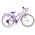 Volare Lovely Kinderfiets - Meisjes - 26 inch - Paars - 7 speed